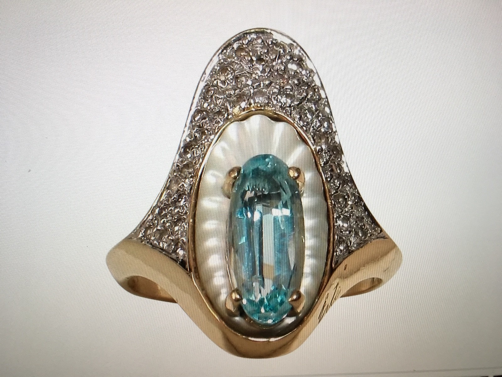 Erte´, Ring, Art Deco Artisan, Alouette