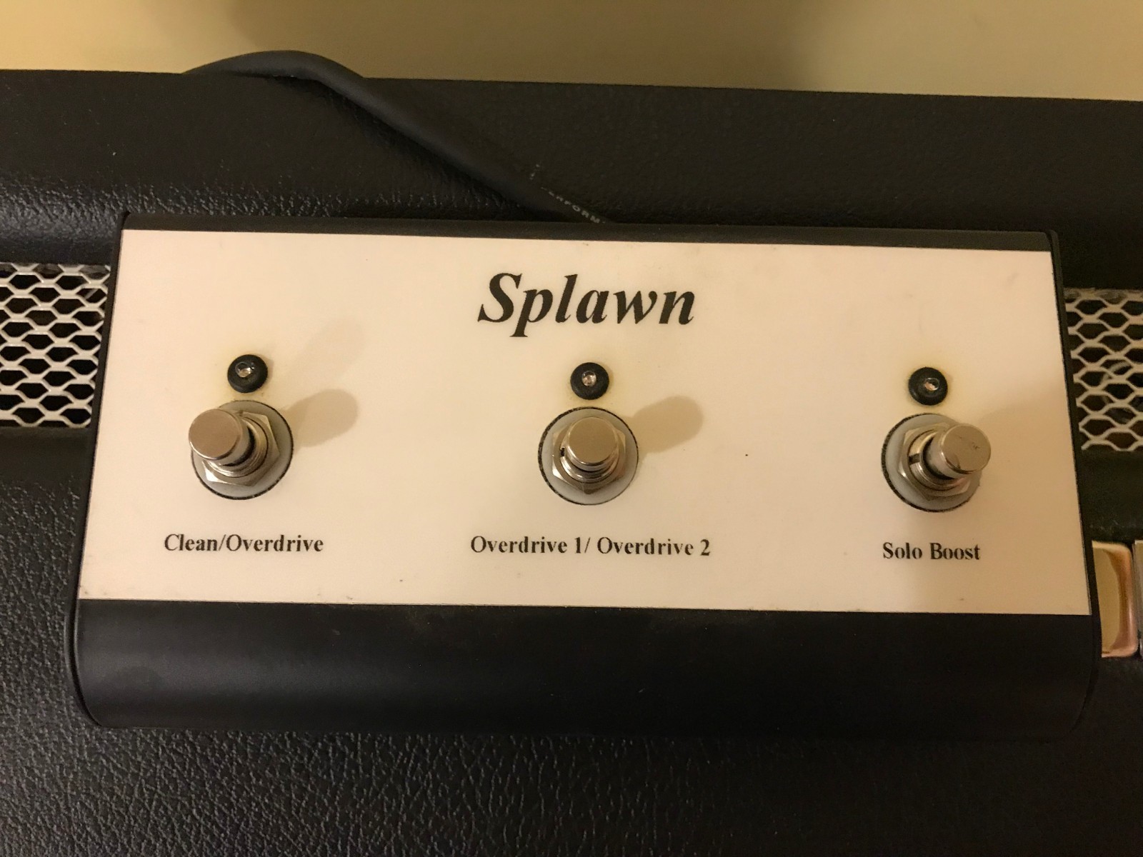 Splawn Quick Rod - EL 34 w/ Case & Weber Bias Rite -  Near Mint 100 Watt