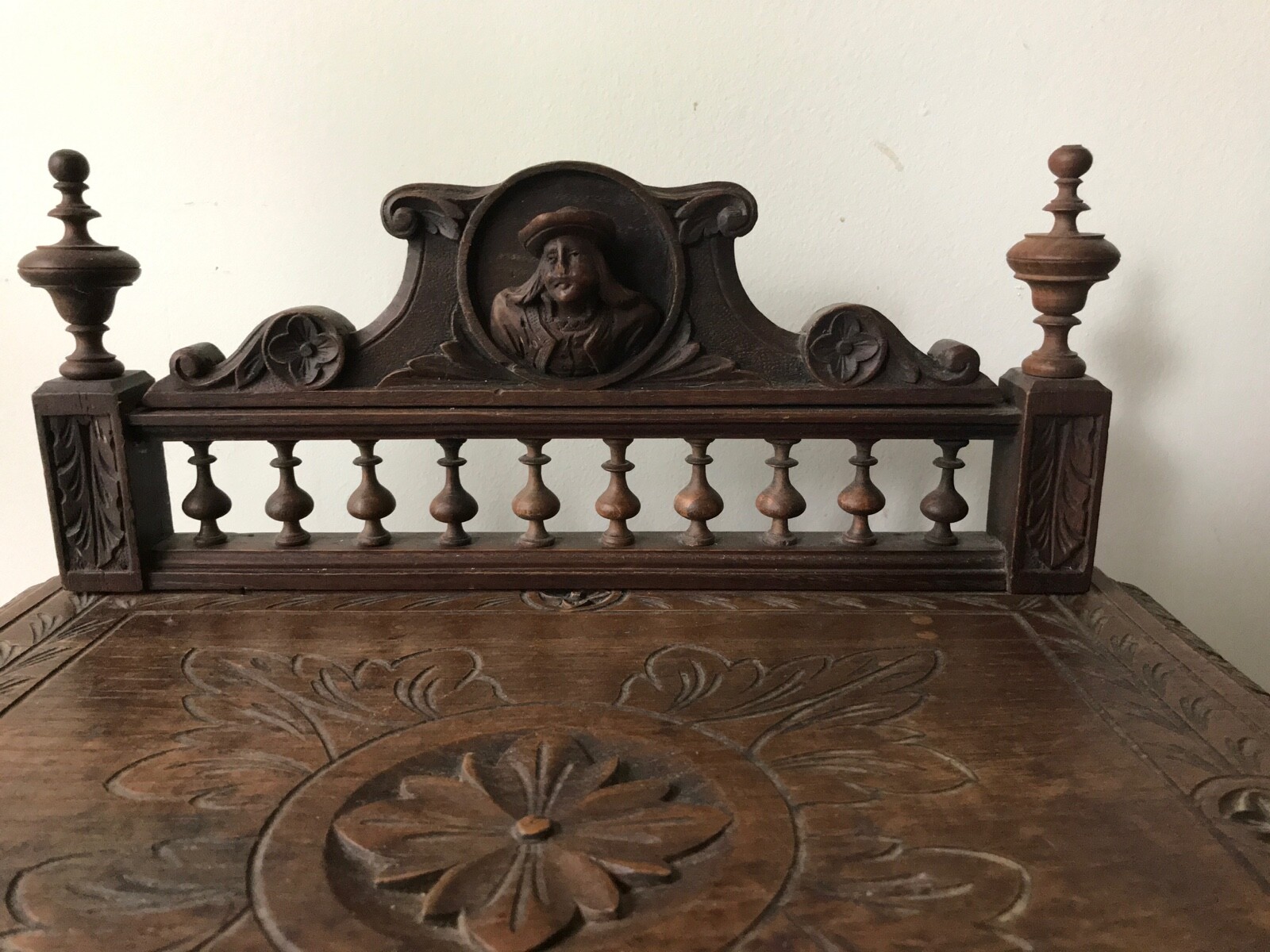 Antique Brittany, France 19th Century Armoire, Bed and Two Nightstands