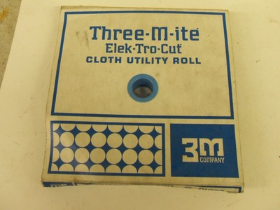 3M ThreeMite LeekTroCut Cloth Utility Roll 80 grit