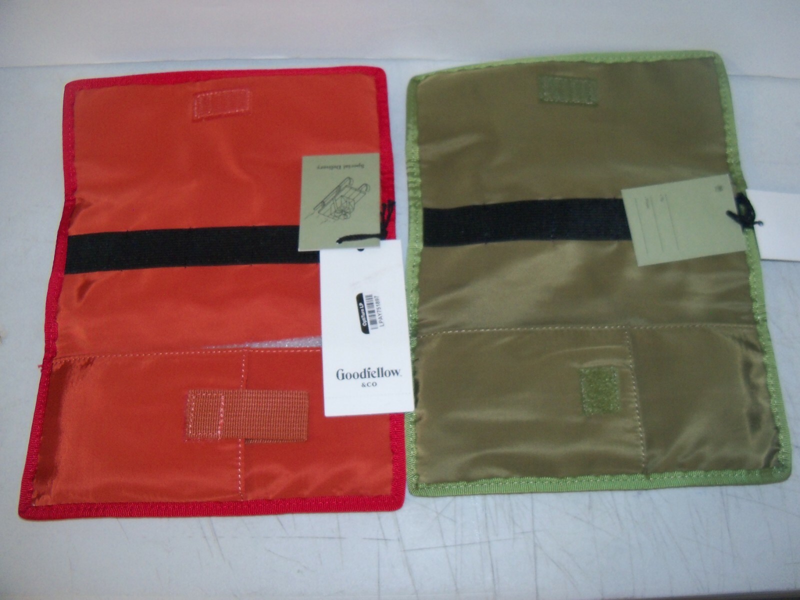 Foldable Travel Handbag Strap Wallet - Goodfellow & Co Red & Green Free Shipping