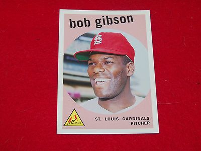 MLB 06 Sweet Spot BOB GIBSON 直筆サインカード Bob Gibson Signed Stat Baseball With Multiple Career