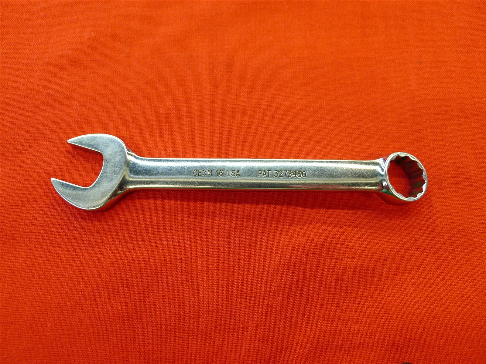 Snapon Oexm16 16mm 12 Point Combination Open Box End Wrench Used for