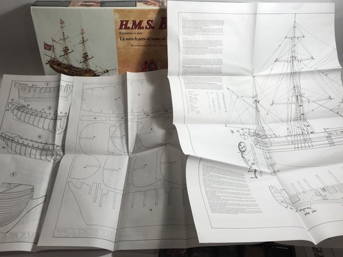 C. Mamoli H.M.S. Beagle Wooden Ship Model Kit - Art. MV 20 - 1:64 Scale