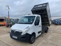 2016 66 VAUXHALL MOVANO 2.3 CDTI 125ps CAGED TIPPER TRUCK EURO 6