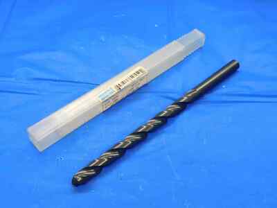 GREENFIELD 7/16 O.D. OXIDE HSS EXTRA LENGTH TWIST DRILL BIT 50550 120X .4375