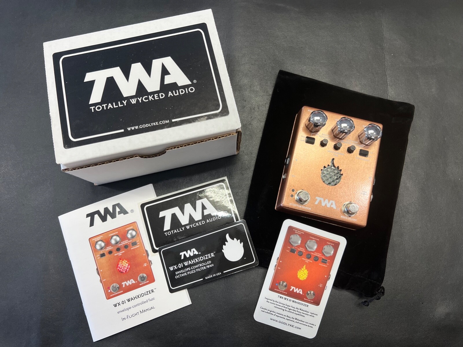 ギター TWA WX-01 WAHXIDIZER TWA Totally Wicked Audio WX-01 Wahxidizer Envelope
