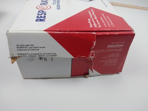 InterCure Resperate to Lower Blood Pressure Tested RR-150 RS-108 Sensor