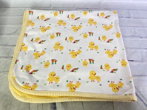 Gymboree Duckie Duck Reversible Baby Blanket Security Lovey