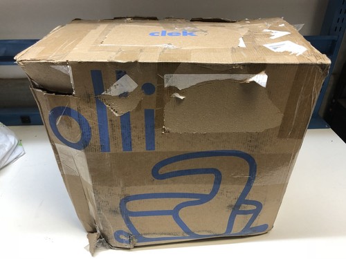 Clek Olli Backless Belt Positioning Portable Compact Booster Car Seat- Flamingo