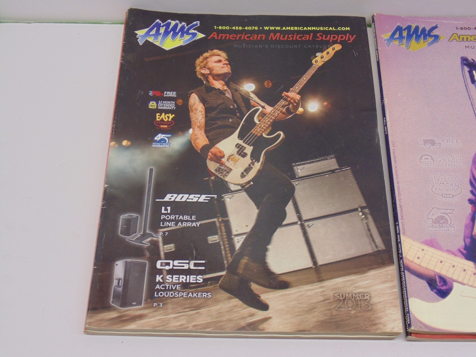 American Musical Supply Catalog 2013 Back Issues Lot 4 Issues Cool Lot F/S