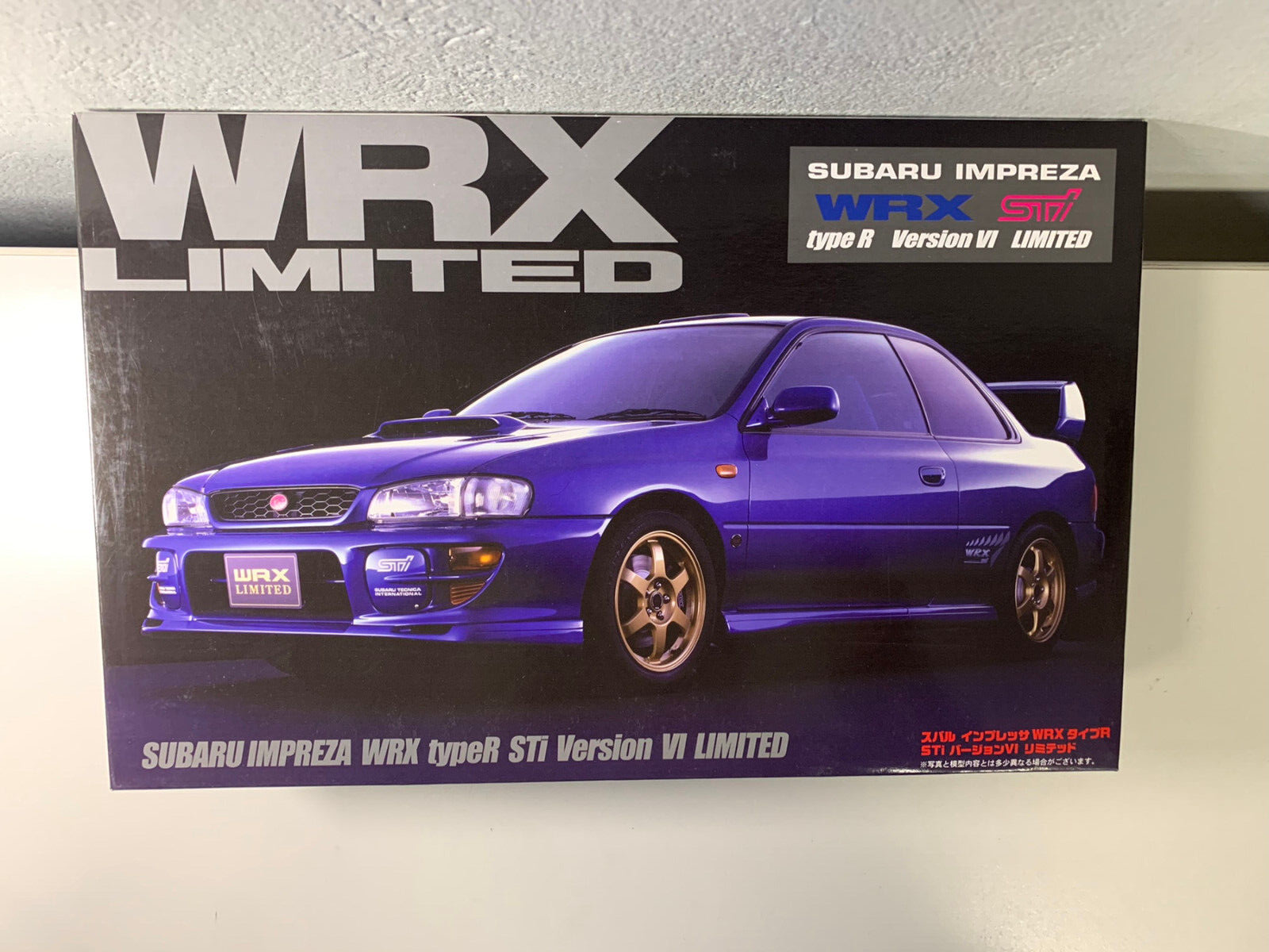 フジミ 1/24 SUBARU IMPREZA WRX STI 完成品 Fujimi Inch Up Series No.83 Subaru Impreza WRX STI 1/24
