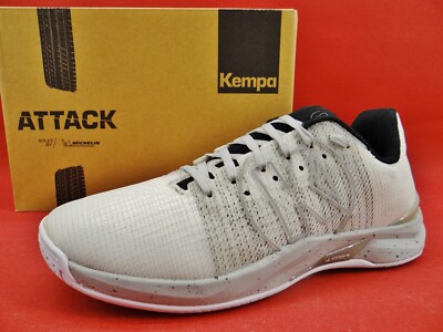 Handballschuhe Kempa ATTACK ONE 2.0 Sneaker Hallen Schuhe Sport Schwarz Weiß 42