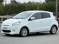 2015 Mitsubishi Mirage 1.2 Attivo 5dr CVT automatic Super Low Miles HATCHBACK Pe