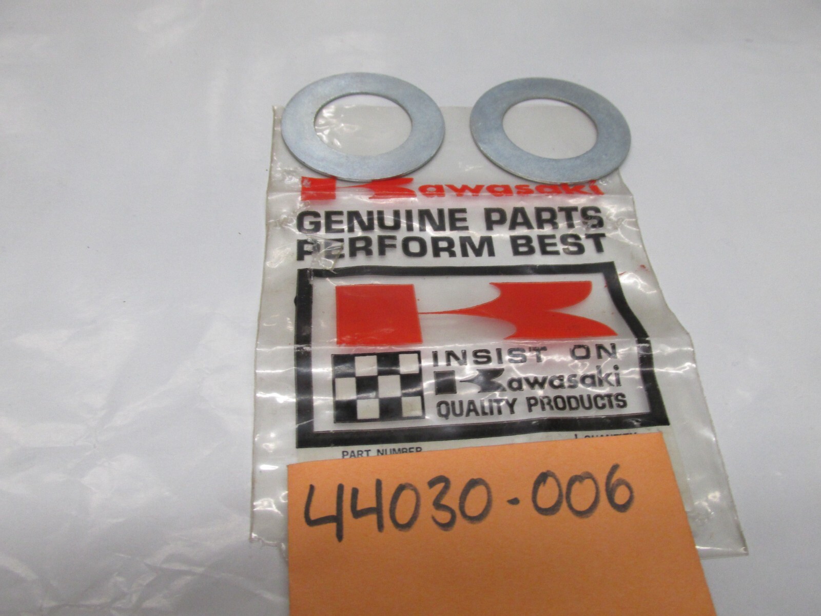 ユウ Kawasaki NOS NEW F3 FORK COVER RING 44030-006 SOLD AS 2 | eBay