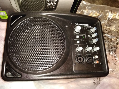 Mackie SRM150 Powered Active PA Monitor Speaker SRM-150 - IN ORIG BOX
