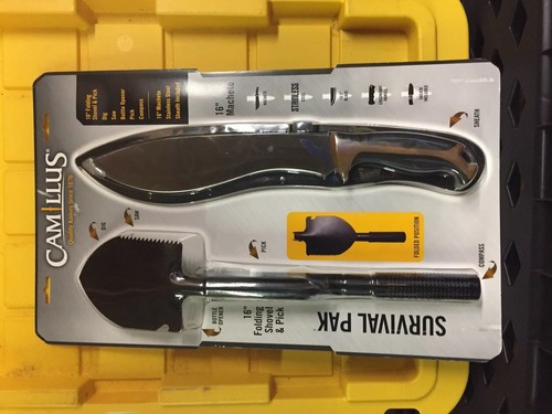 Camillus Shovel And Knife Survival Pak