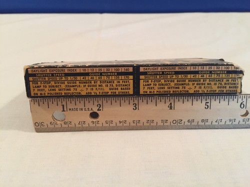 Vintage Rare New/Old Stock Sylvania Wabash Blue Dot M-2B 12 Superflash Bulbs