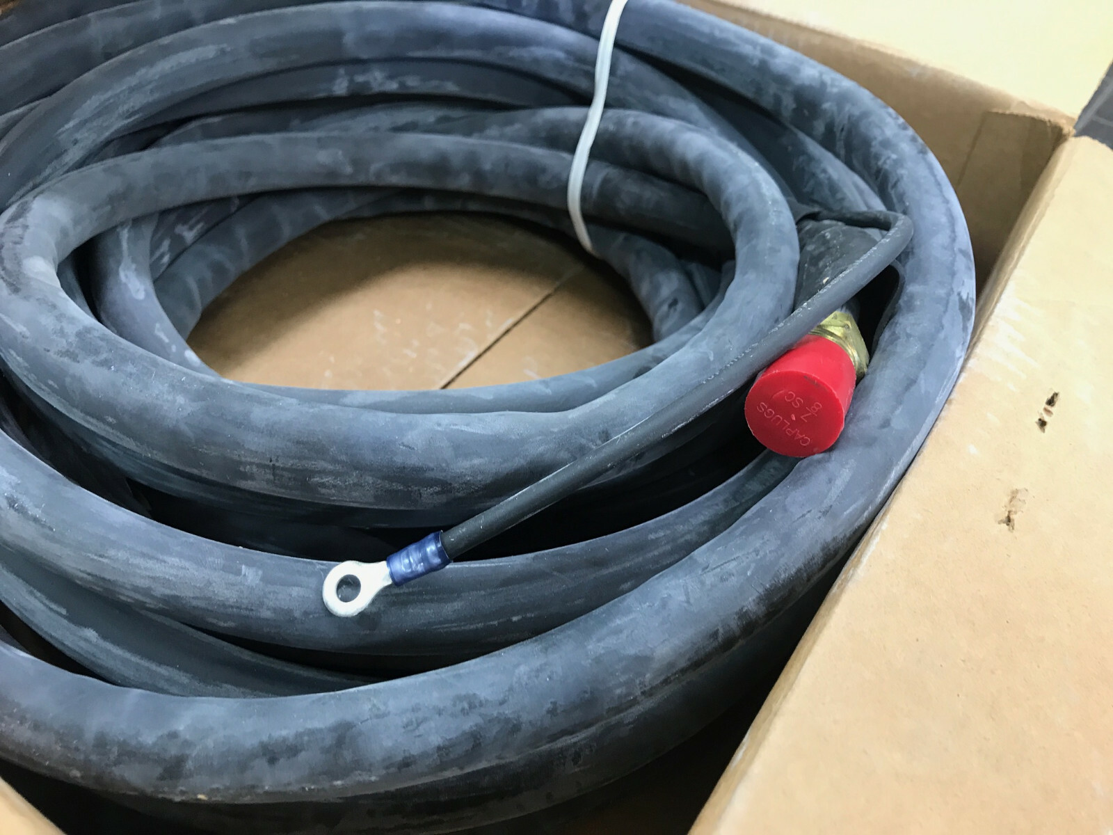 ESAB PLASMARC P/N 0560986667 COAX ASSEMBLY, PT-20 TORCH LEAD, 50 FT