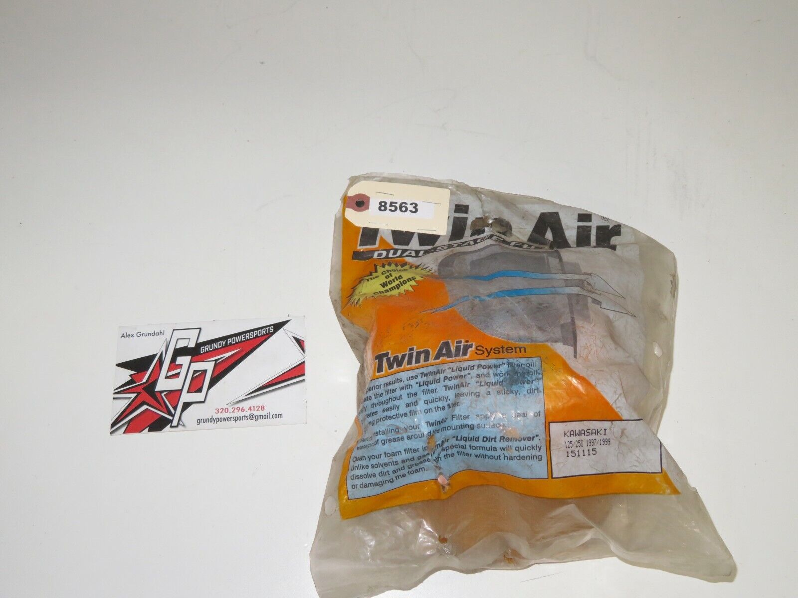 Twin Air - NOS Air Filter KX 125 KX 250 97-01 - 151115 | eBay Twin Air - NOS Air Filter KX 125 KX 250 97-01 - 151115 | eBay