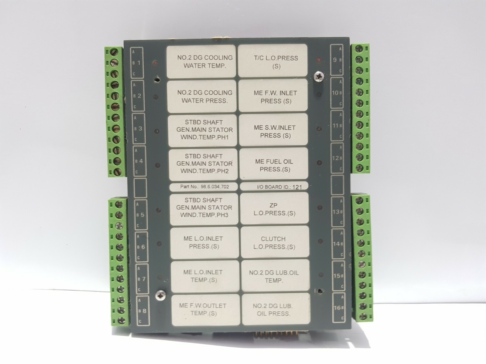 I o board. I o board