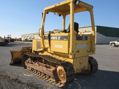 1996 John Deere 450G LT IV, ROPS, 6 Way Blade, Very Straight & Clean, 4160 Hours