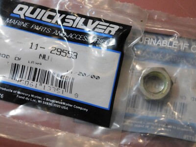 Mercury Quicksilver 11-29553 NUT BRAND NEW GENUINE OE VERY FAST FREE SHIPPING!!!