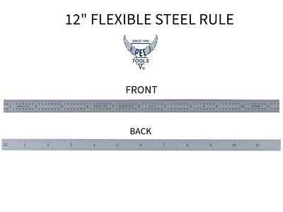12  5R Flexible Rule (501-012) by PEC USA MADE