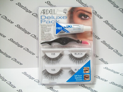 Ardell Deluxe Pack Lashes #105 Black