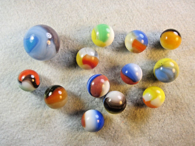 Premium Vintage era Vitro marbles NOS lot!