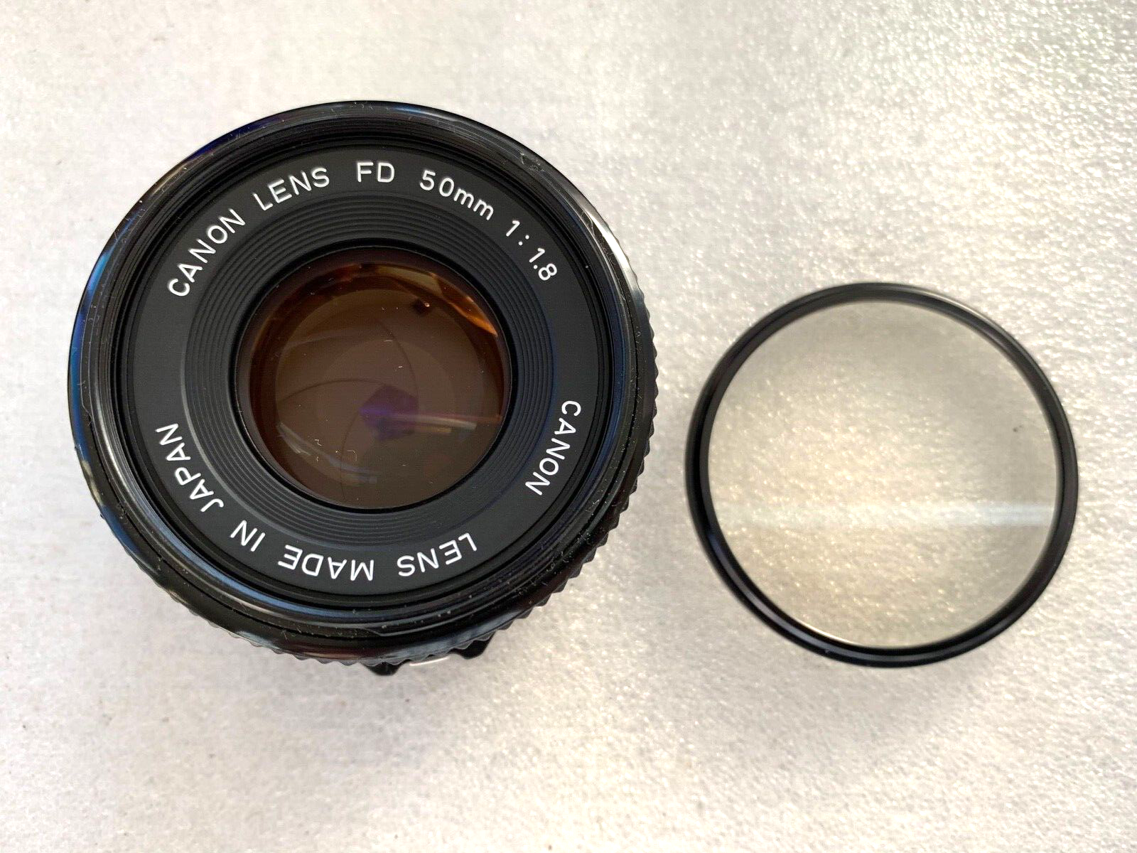 Canon f/1.8 50mm FD Lens AE-1 A-1 F-1 AV1 AL-1 AT-1 T50 T70