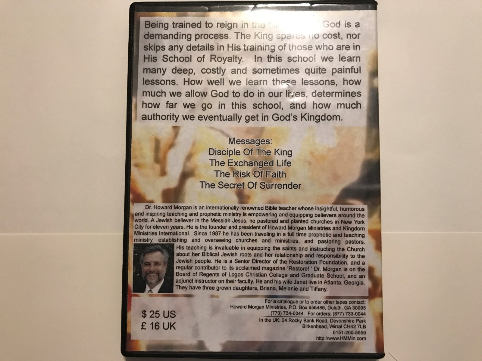 The School of Royalty by Dr. Howard Morgan (CD, 4-Disc Set)