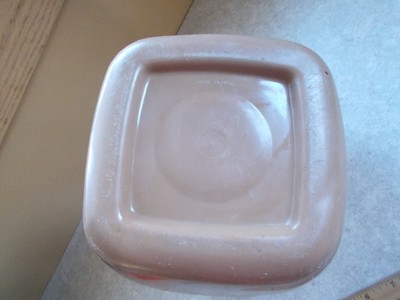 Vtg Lustro Ware Insulated Jug Original Sticker 1 Gallon Metal Handle Brown/beige