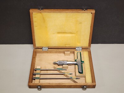 Mitutoyo Depth Micrometer DMC 129-131 4-4  Made In Japan