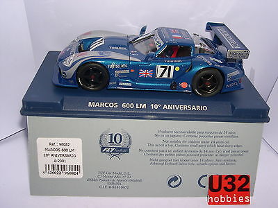 Fly 96082 A-2001 Marcos 600 Lm 71 Mignault Leslie 10º Anniversary Lted. Ed. MB