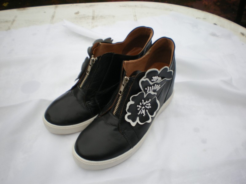 Derbie Femme Taille 40 Tout En Cuir Fermeture ZipÃ©E Bout Rond