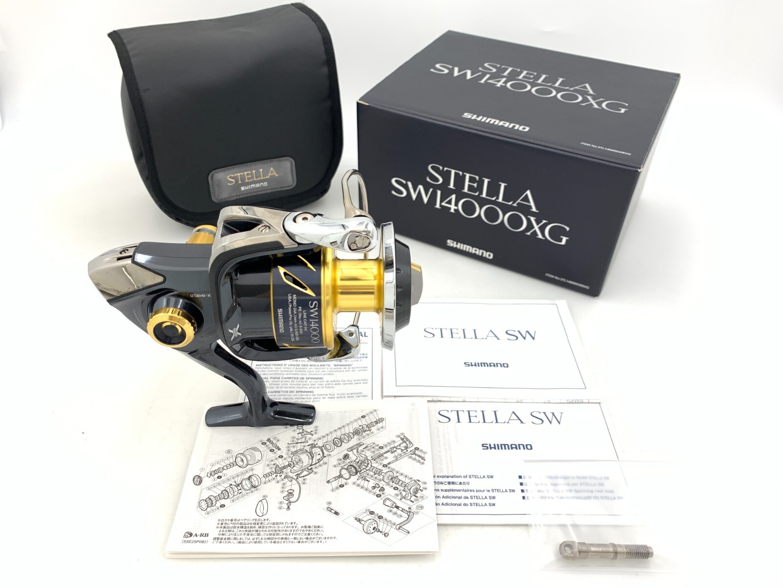 リール SHIMANO STELLA14000XG Shimano Stella SW 14000XG Spinning REEL SURF BIG-GAME