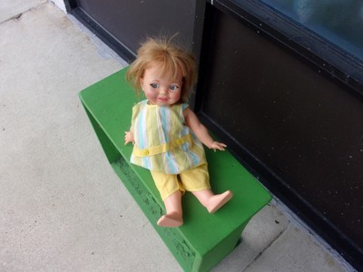 vintage giggles doll