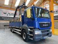 MAN TGS 26.360, 6X2 26 TONNE DRAWBAR SPEC BRICK GRAB