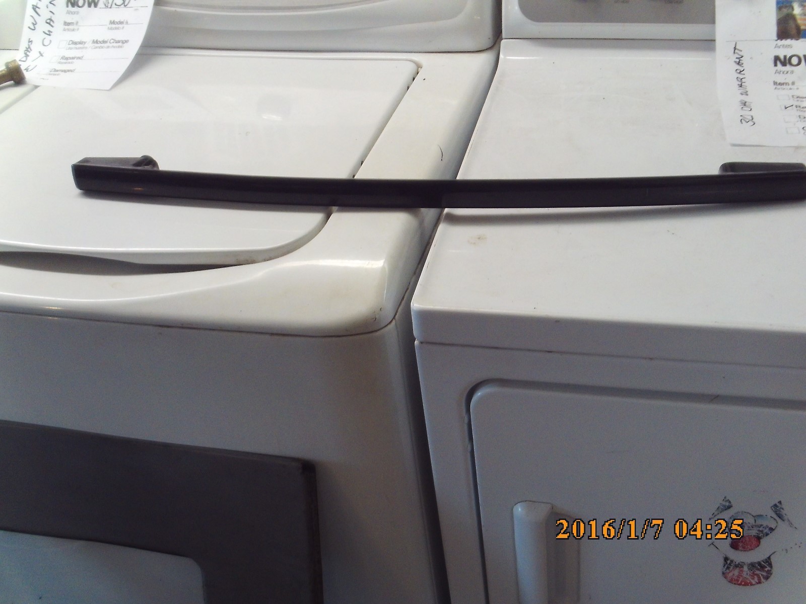 GE Range Door Handle  W/TRIM WB07T102339 -WB15X5227