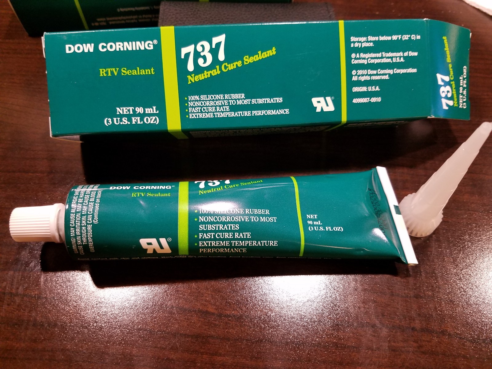 Dow Corning RTV-737 Neutral Cure Sealant - 3oz - Clear