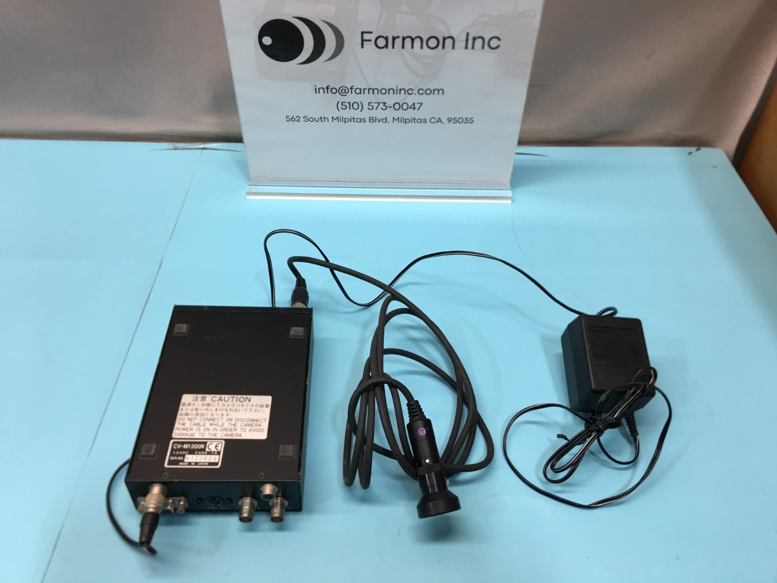 CV-M1200K Micro Color Camera Control w/ Cables, 185631