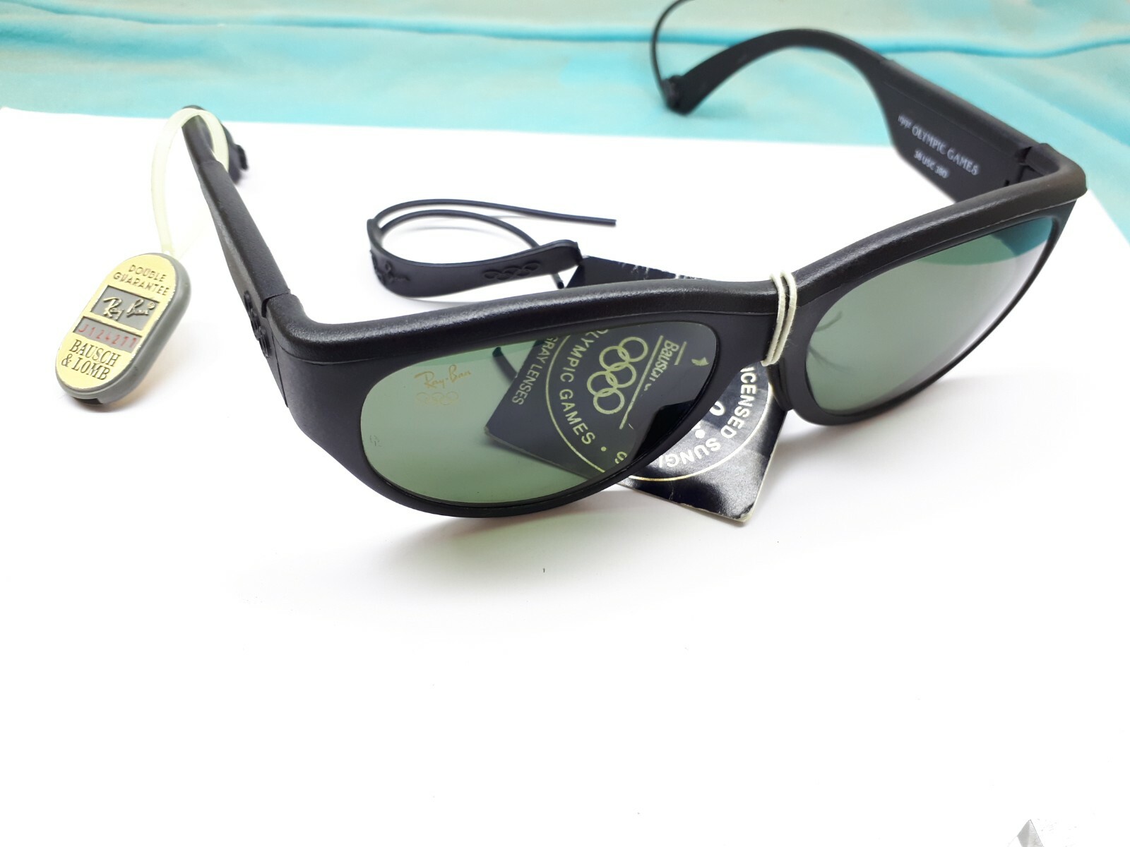 NOS VINTAGE RAY BAN 36 USC 380 OLYMPIC GAMES 1992 SUNGLASSES