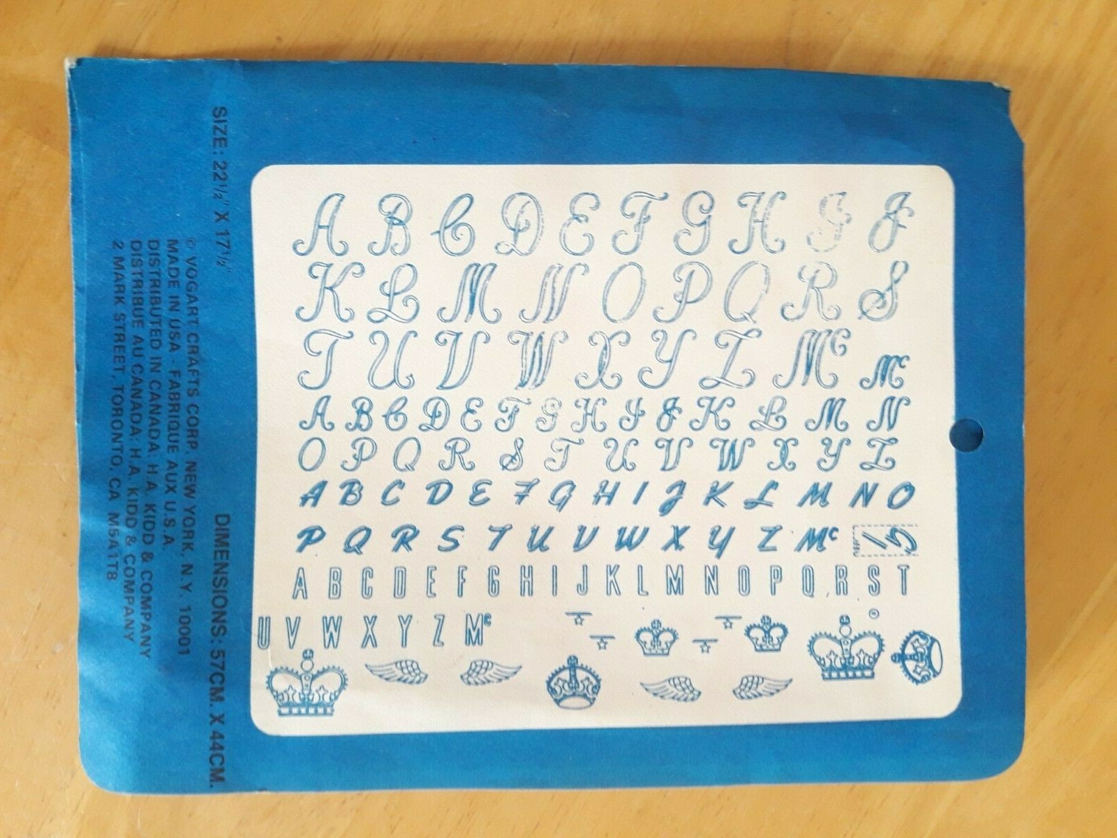 Vintage Vogart Transfer Patterns