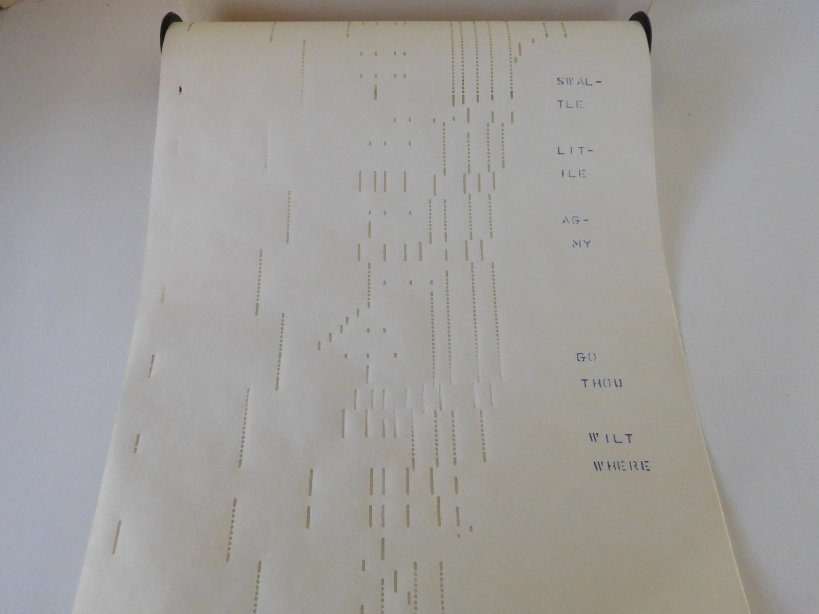 LA GOLONDRINA - QRS Player Piano Word Roll 3172 - NO DAMAGE - P/B Frank Milne