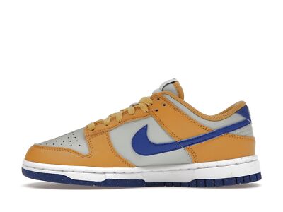 Pre-owned Nike Dunk Low Next Nature Wheat Gold Royal - Dn1431-700