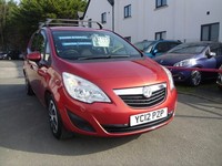 2012 Vauxhall Meriva 1.4i 16V Exclusiv 5dr MPV Petrol Manual
