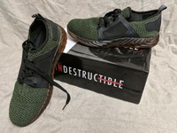 indestructible shoes ryder green