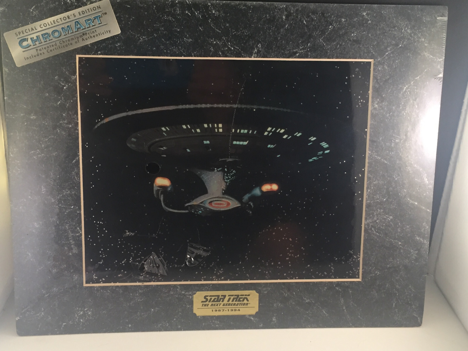 リトルジャマー 　Cinema Selection Navy Package Star Trek 1994 SEALED CHROM ART Print Next Generation