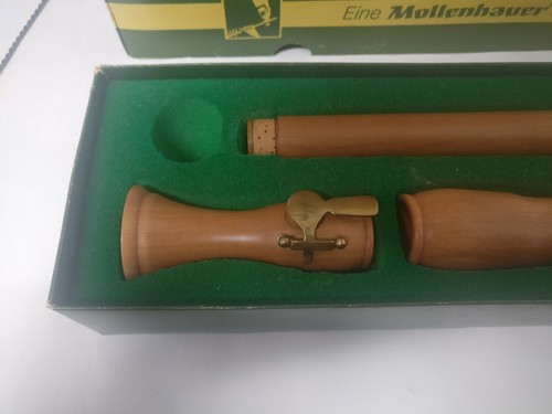 Mollenhauer Blockflote Wooden Recorder w/ Metal Key 2033